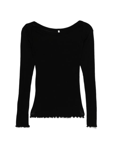 BASERANGE wool T-shirt