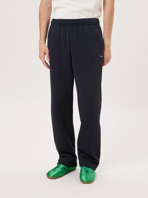 PANGAIA Mens Heavyweight Straight Leg Track Pants - Black
