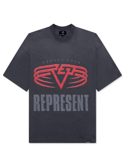 REPRESENT LIVING LEGACY T-SHIRT - SUN FADE GREY
