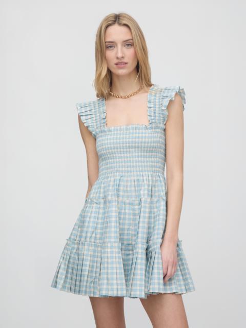 Hill House Home The Charlotte Nap Dress - Blue/Red Gingham