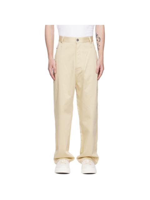 Beige Alex Trousers