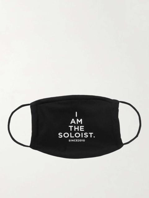 TAKAHIROMIYASHITA TheSoloist. Logo-Print Cotton Face Mask