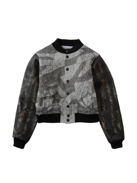 WHO DECIDES WAR NOTRE DAME VARSITY JACKET