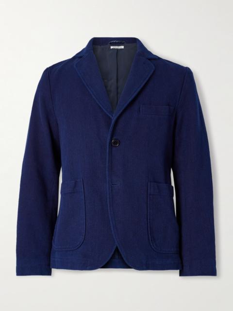Blue Blue Japan Sashiko Cotton-Piqué Suit Jacket