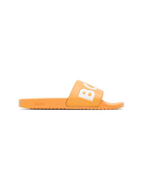 BOSS Orange Large Logo Detail Slides