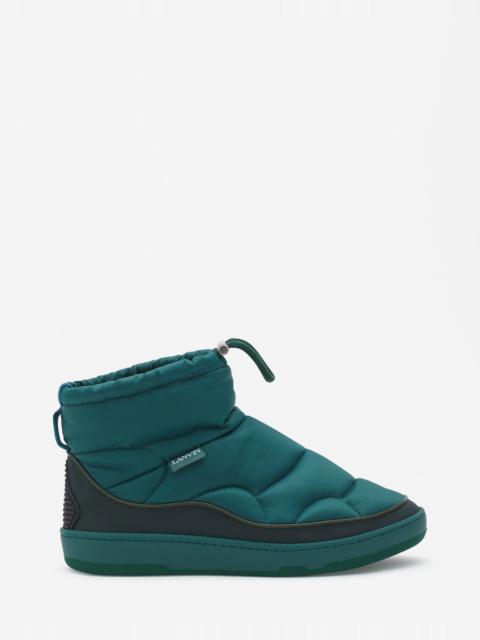 CURB SNOW NYLON ANKLE BOOTS