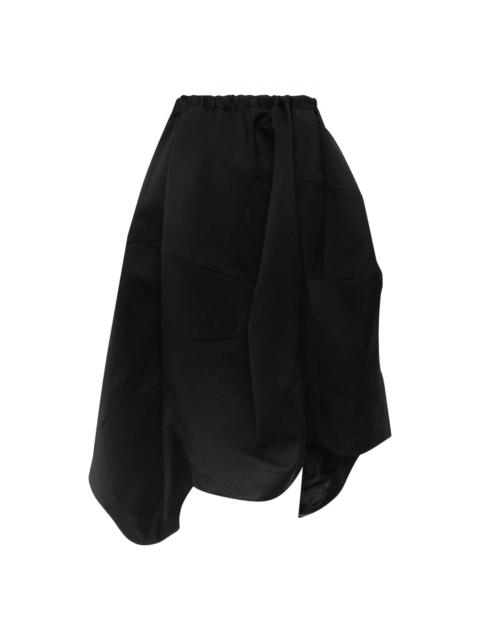 Comme Des Garçons Balloon Skirt With Folded Panel