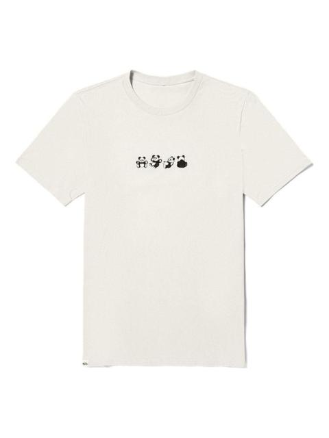 (WMNS) Vans Panda Logo T-shirt 'Beige' VN000FREFS8