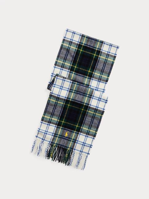 Polo Ralph Lauren Plaid Wool-Cashmere Scarf