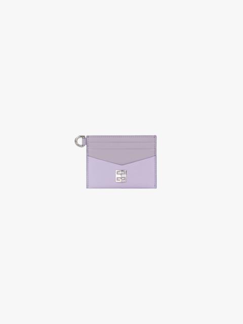 Givenchy 4G CARD HOLDER IN BOX LEATHER