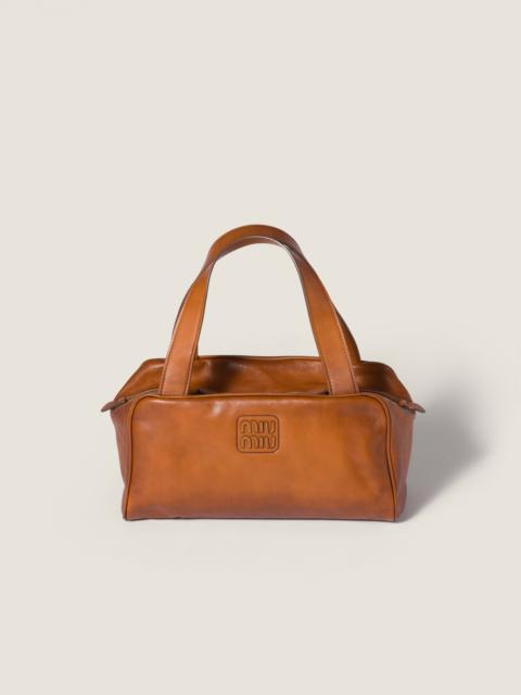 Miu Miu Leather top-handle bag