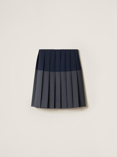 Miu Miu Kid mohair skirt