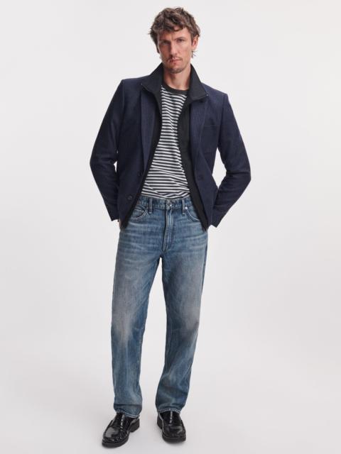 rag & bone Fit 4 Straight Jean Mid-Rise in Authentic Rigid Denim