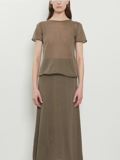 LAUREN MANOOGIAN Veil Pima Cotton Baby Tee