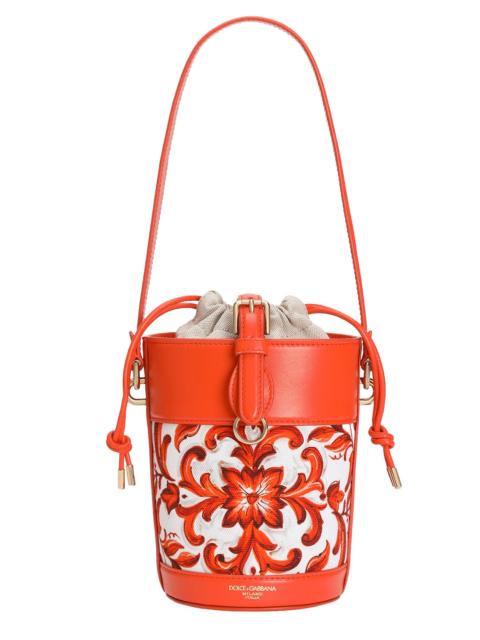 Dolce & Gabbana Capri Bucket Bag - Maiolica Orange