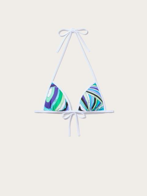 PUCCI IRIDE PRINT BIKINI TOP