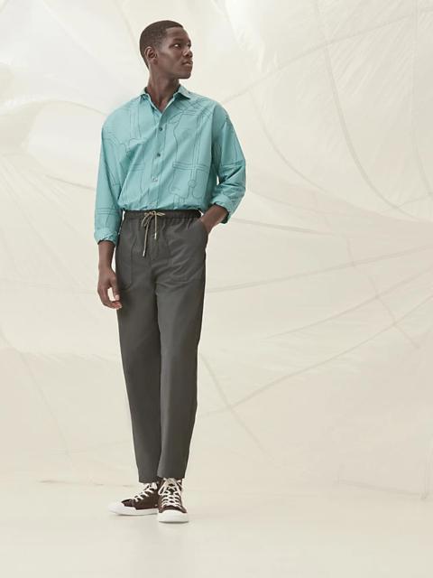 Hermès "Voil'H" Seoul pants