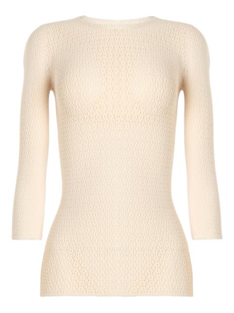 Wolford Daisy net top