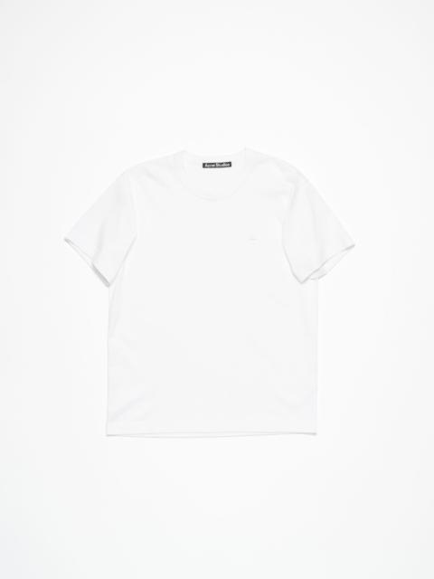 Crew neck t-shirt- Regular fit - Optic White