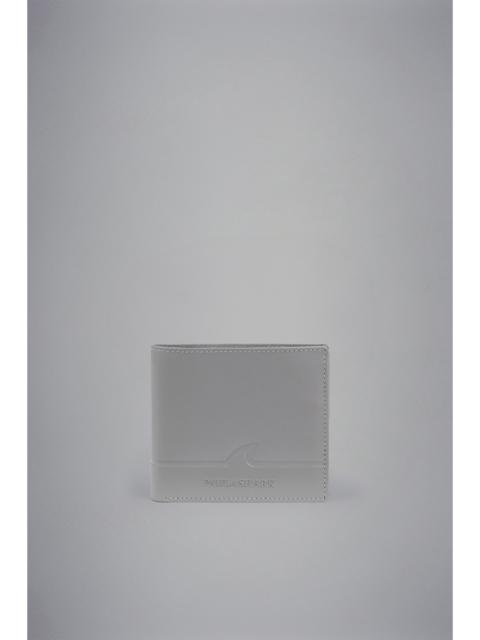 Paul & Shark FIN-EMBOSSED LEATHER COIN WALLET