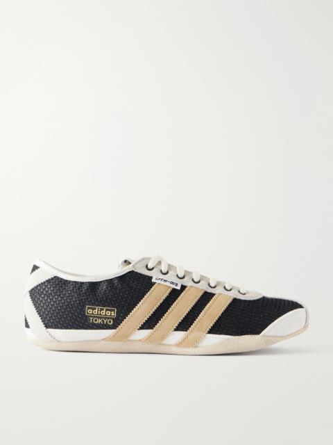 adidas + Song For The Mute Tokyo W Suede-trimmed Mesh Sneakers
