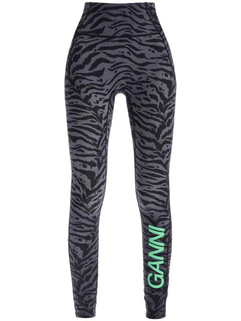 ANIMAL PRINT SPORTS LEGGINGS