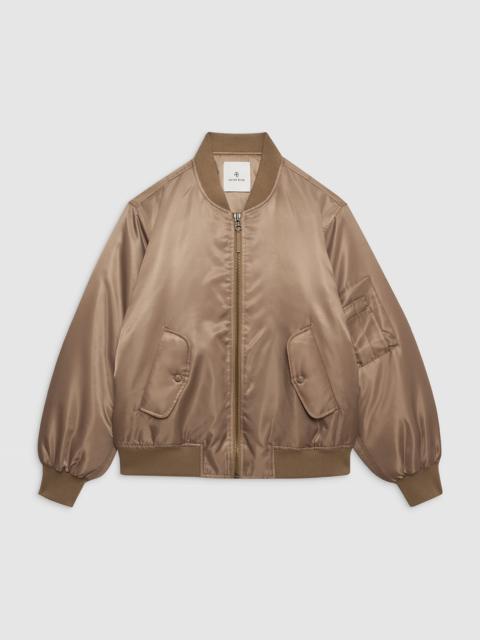 ANINE BING Leon Bomber - Sepia