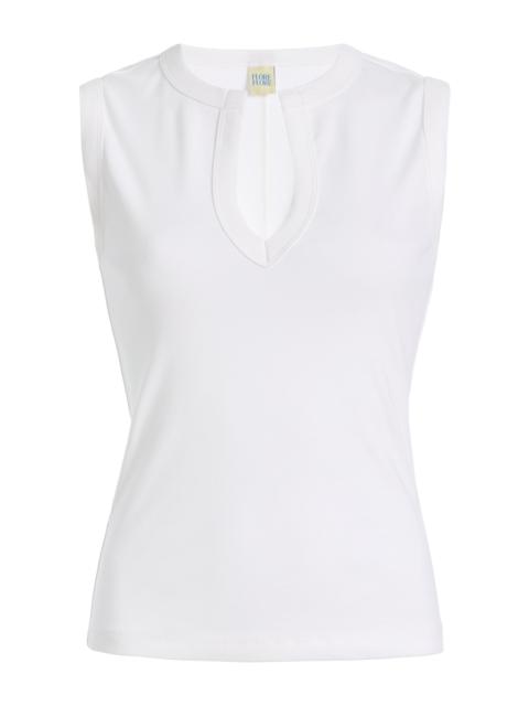 FLORE FLORE Iman Cotton Tank Top