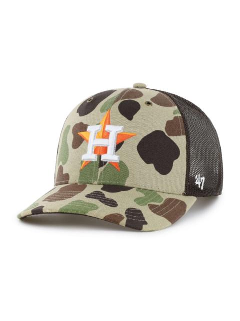 Carhartt Houston Astros '47 Camo Trucker