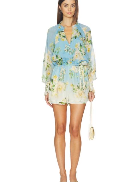 HEMANT & NANDITA Romper With Tie Up Belt