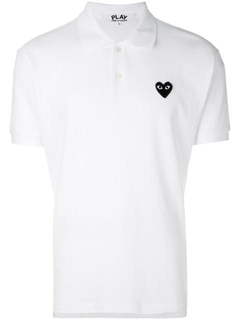 Comme des Garçons PLAY Heart logo polo shirt