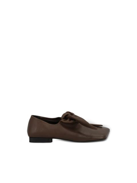 UMA WANG knot square ballet flats