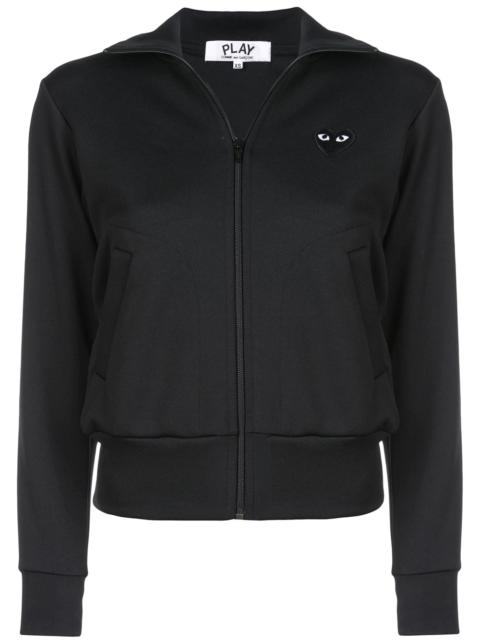 Comme des Garçons PLAY heart logo-patch track jacket