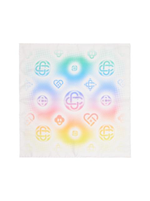 CASABLANCA Multicolor Medium Silk Scarf