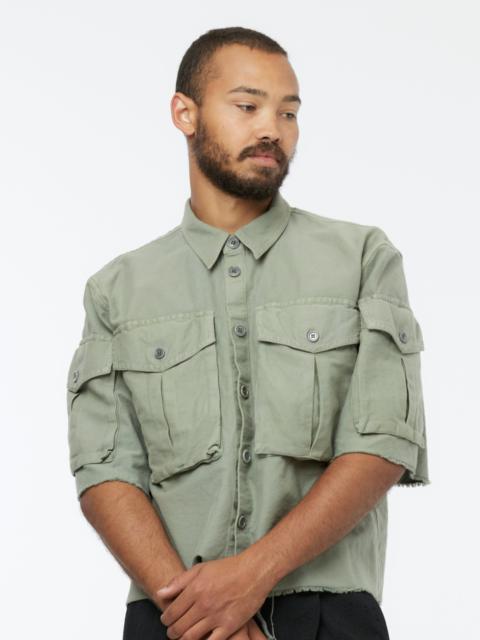 Dries Van Noten CENTURY POCKET SHIRT (GREY)