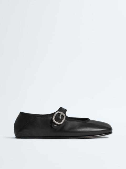 Bottega Veneta Veneziana Mary-Jane Ballerina