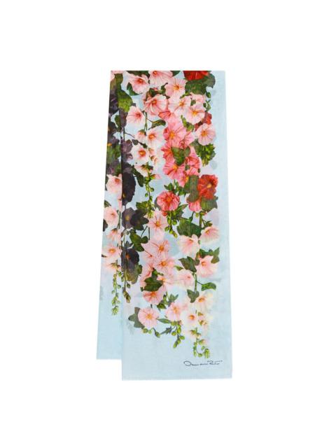 Oscar de la Renta HOLLYHOCK MODAL SCARF