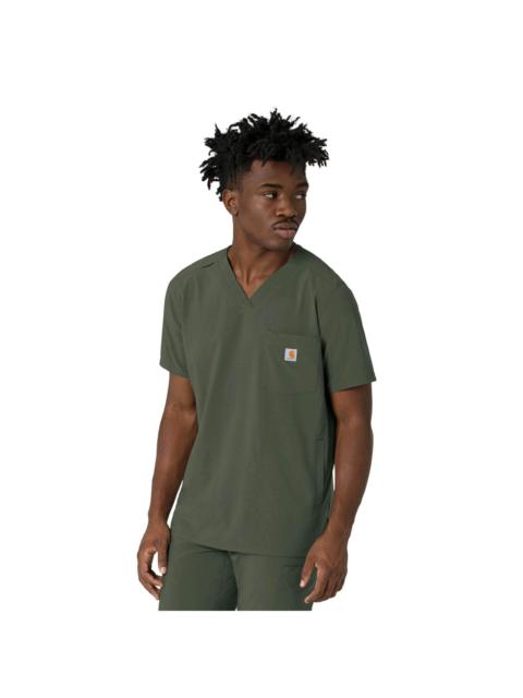 Carhartt Force Cross-Flex Men's V-Neck Scrub Top