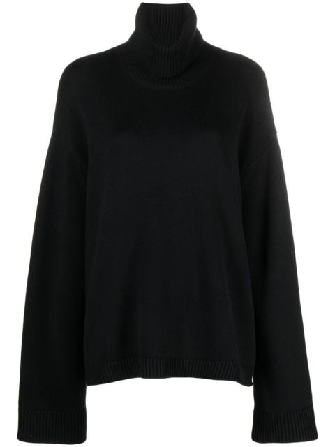 The Frankie Shop Rhea trapeze roll-neck jumper