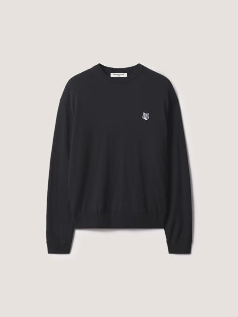 Maison Kitsuné FOX HEAD MERINO COMFORT JUMPER