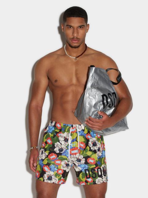 DSQUARED2 BOTANIC GOTH BOXER MIDI
