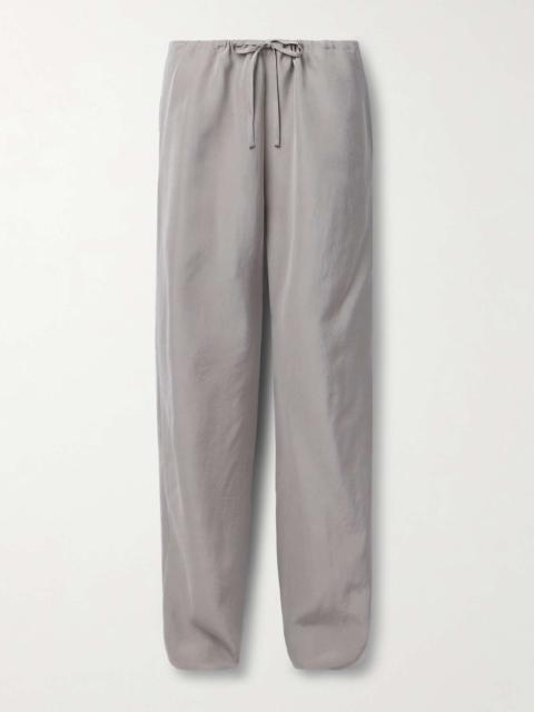 The Row Jugi silk wide-leg pants