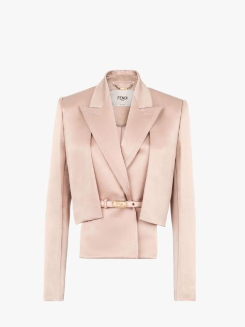 FENDI Pink silk jacket
