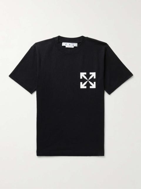 Slim-Fit Logo-Print Cotton-Jersey T-Shirt