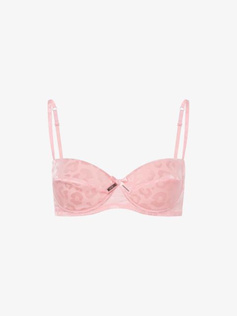 Moschino LEO JACQUARD BRA