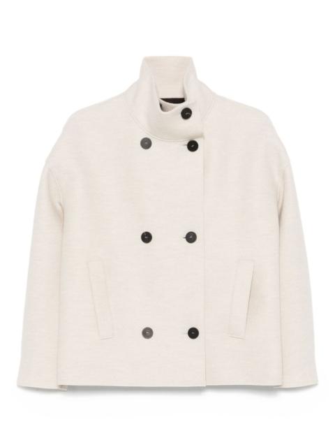 Harris Wharf London double-breasted wool jacket