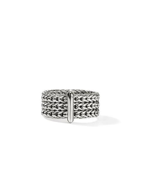JOHN HARDY Icon Link Bar Ring, Sterling Silver, 9MM