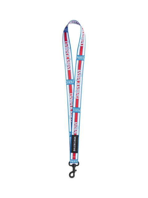 BALENCIAGA Lanyard Snap Hook in Blue