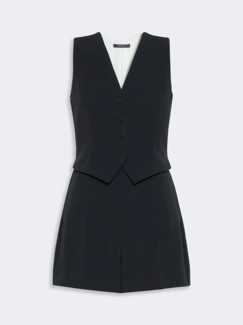 Max Mara PERLE Cady playsuit - NAVY