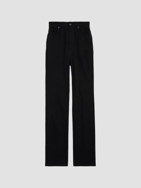 BALENCIAGA Women's High Waist Slim Jeans - Black